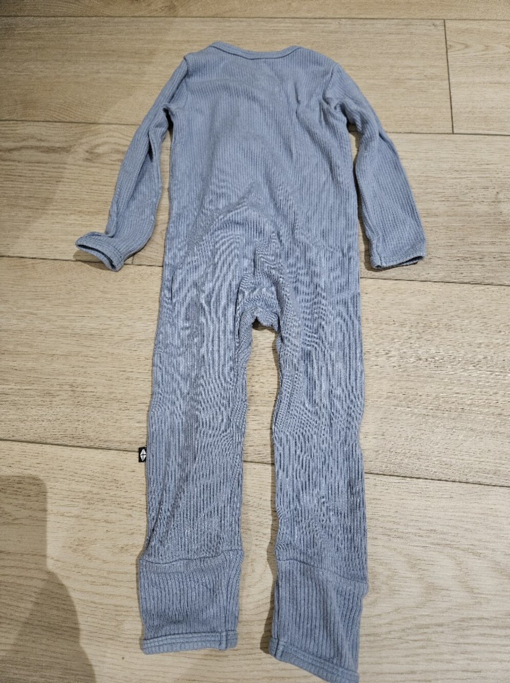 Kyte Baby Blue Ruffle Romper - Picture 3 of 4